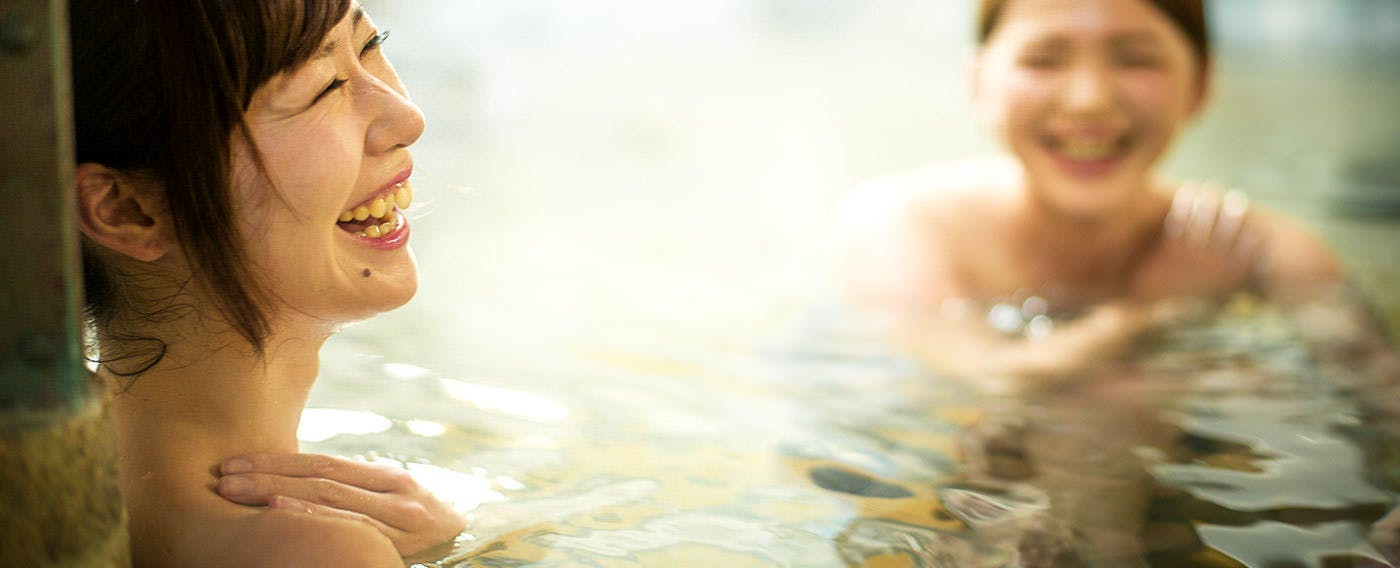 露天風呂　富士山温泉