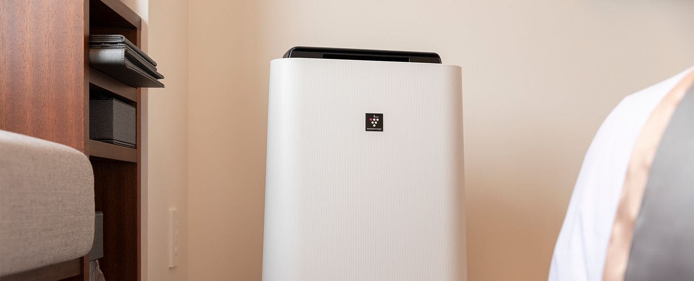 เครื่องฟอกอากาศพร้อมฟังก์ชันเพิ่มความชื้น