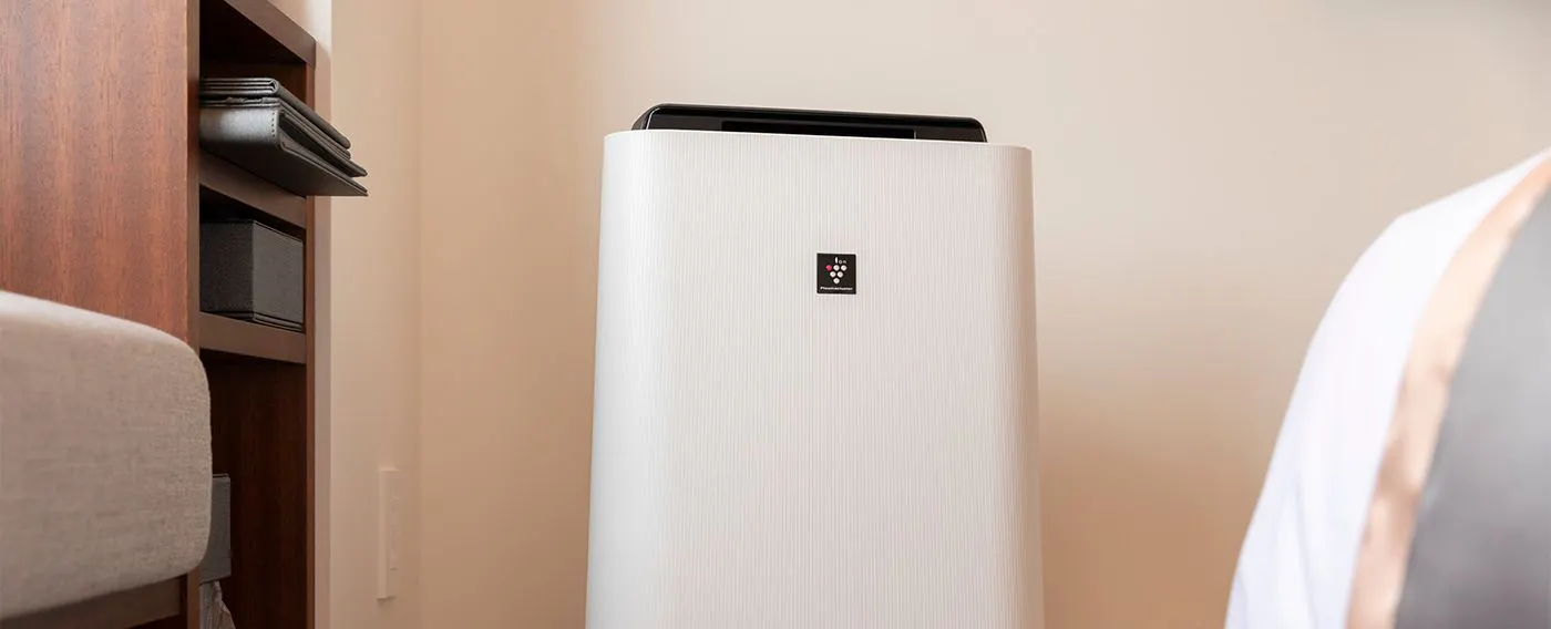 เครื่องฟอกอากาศพร้อมฟังก์ชันเพิ่มความชื้น