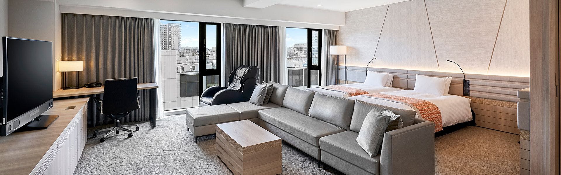 ตัวอย่างห้องพัก