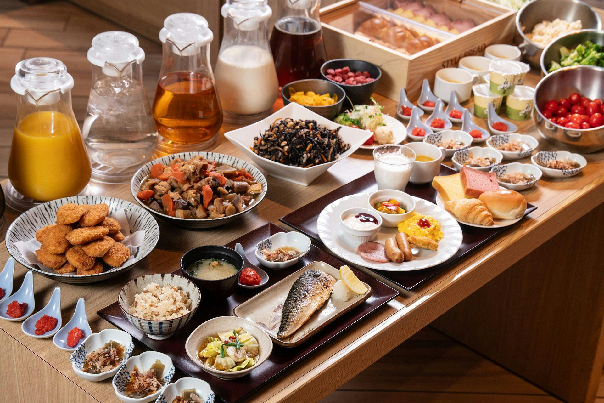 ตัวอย่างอาหารเช้า