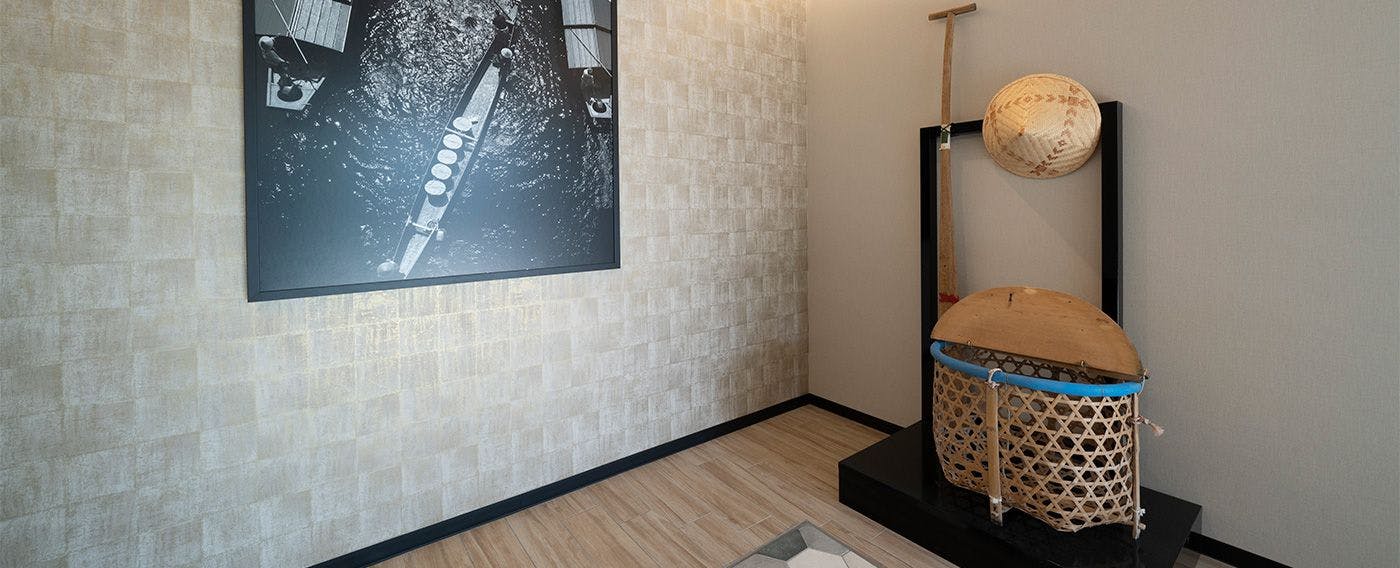 Lobi lif (Imej Kiso-gawa Ukai)