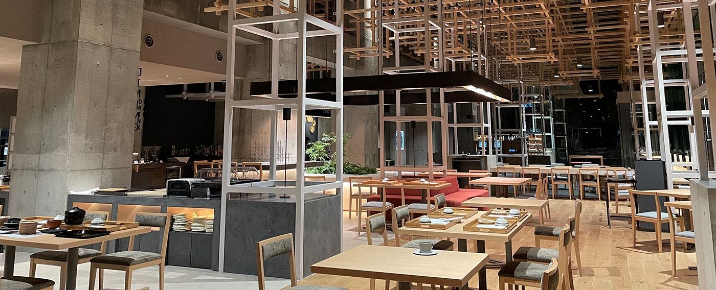 開放感のあるエントランス・ロビー