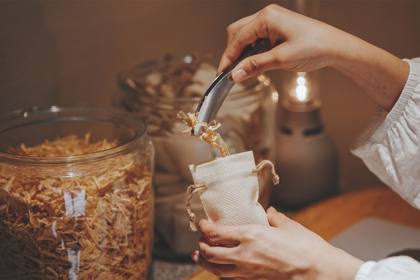 無料サシェ（香り袋）作り