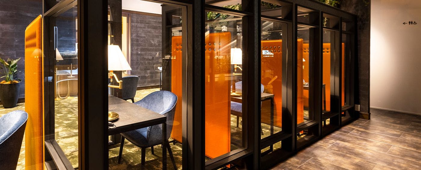 เลานจ์ทำงานระหว่างพักผ่อน