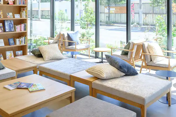 Khu vực ghế dài