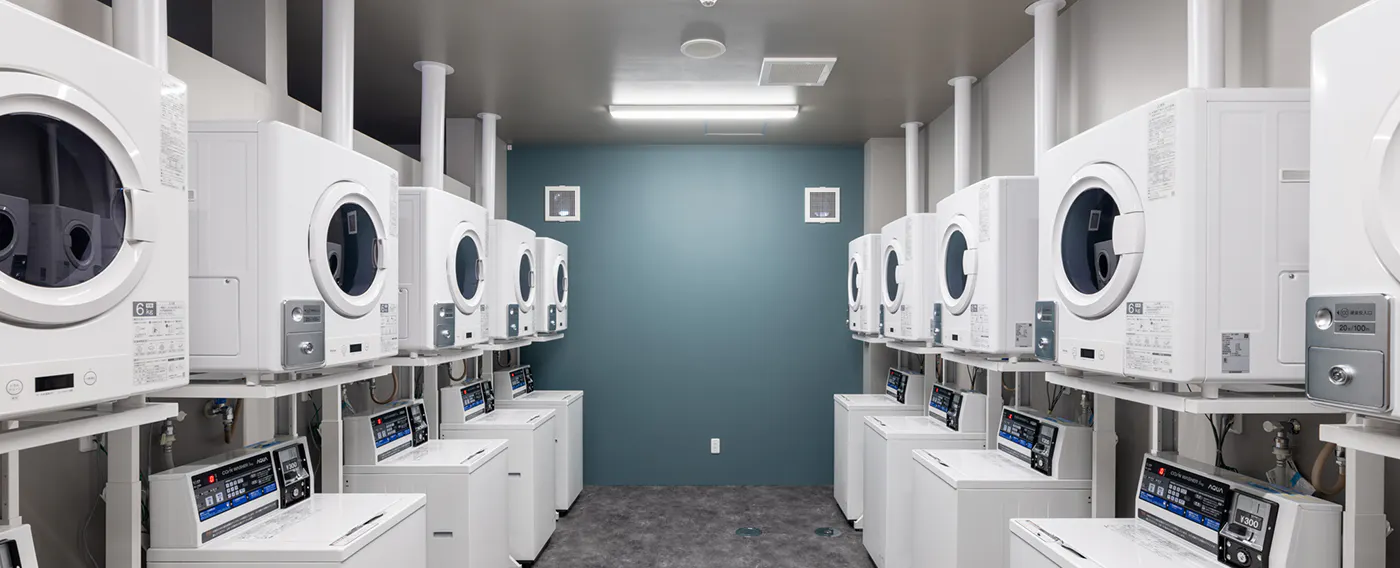 ร้านซักผ้าหยอดเหรียญ