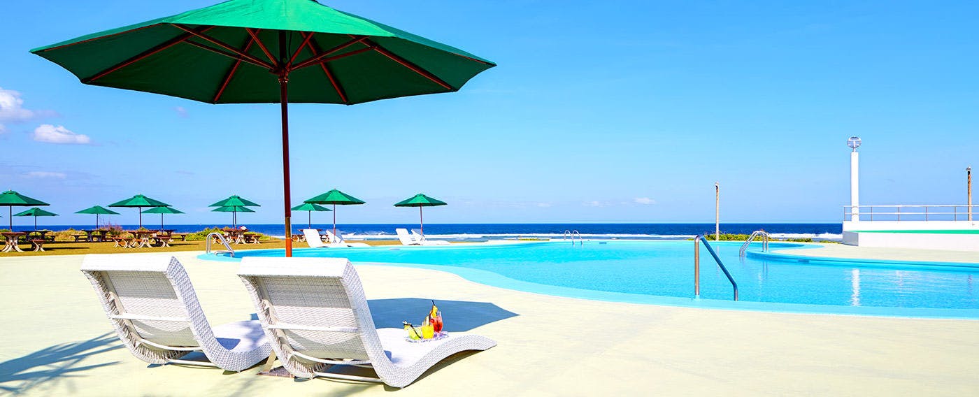 宿泊者専用プール