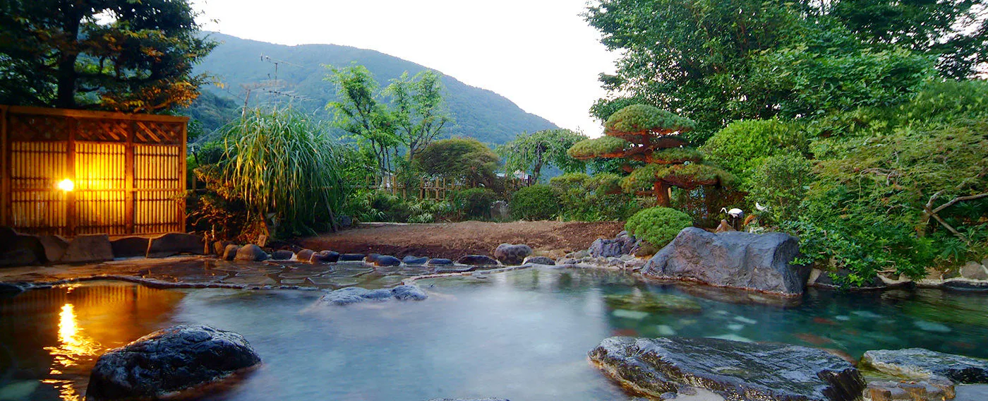 混浴庭園露天