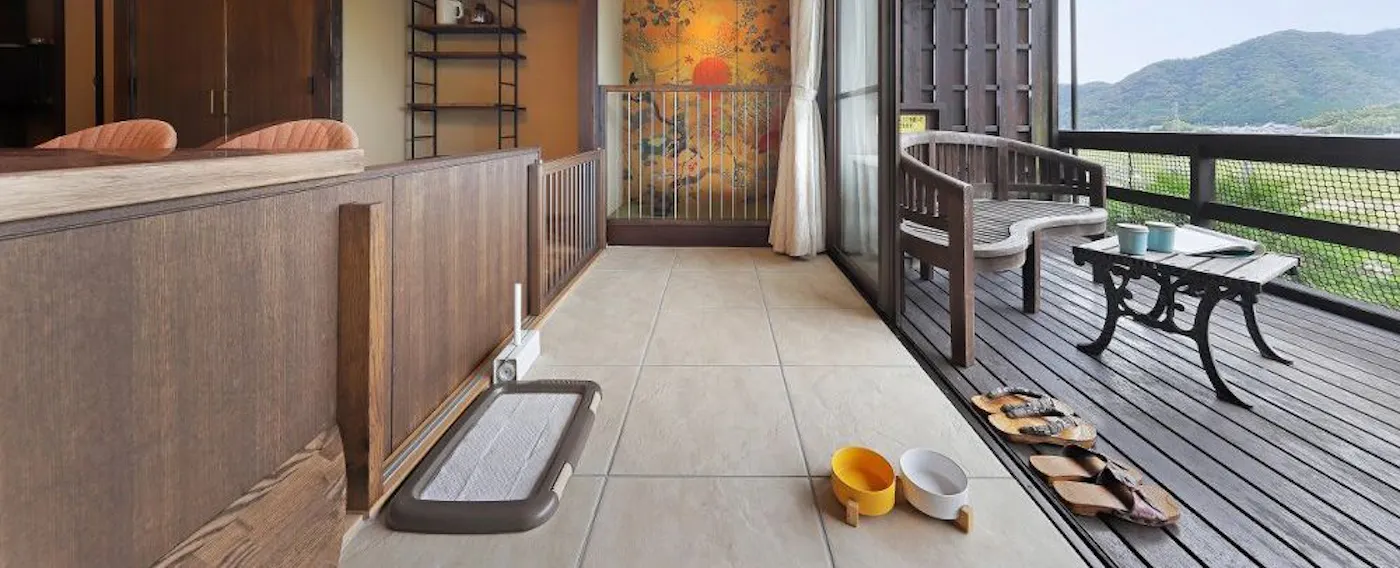 愛犬と過ごせる館