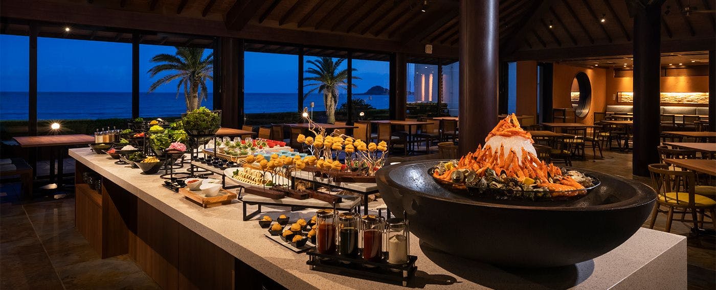 レストランディナービュッフェ