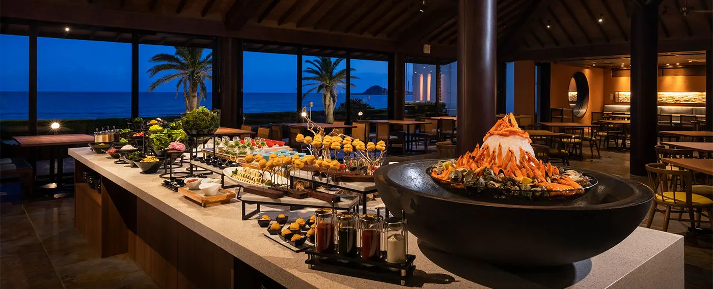 レストランディナービュッフェ