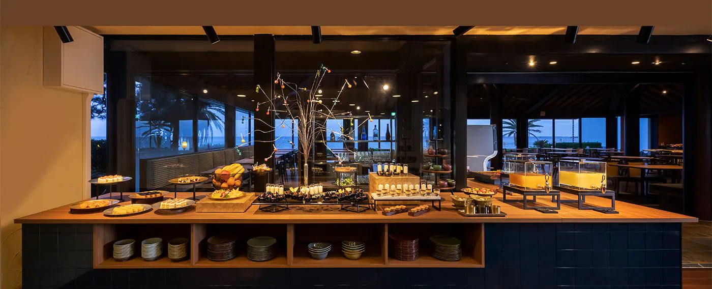 レストランディナービュッフェ