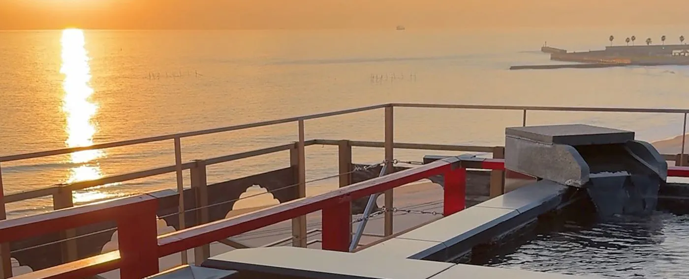 屋上露天風呂「天上の湯」