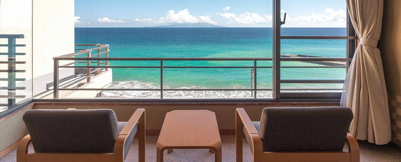 Atagawa Inn with a View of Izu Oshima