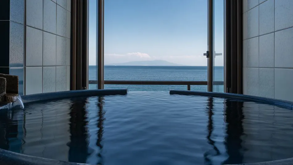 Atagawa Inn with a View of Izu Oshima