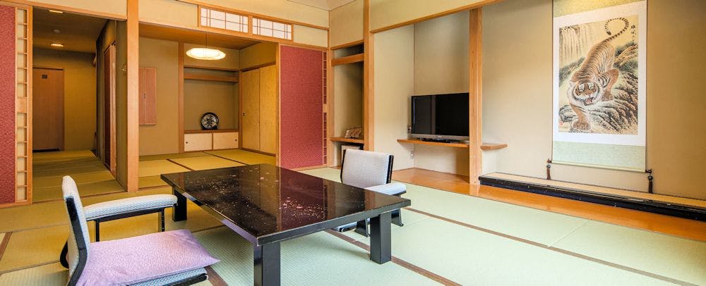 【ห้องพัก】ปลอดบุหรี่【ห้องพักแขกพิเศษ หิมะ】พร้อมอ่างอาบน้ำกลางแจ้ง + อ่างอาบน้ำไม้ฮิโนกิ