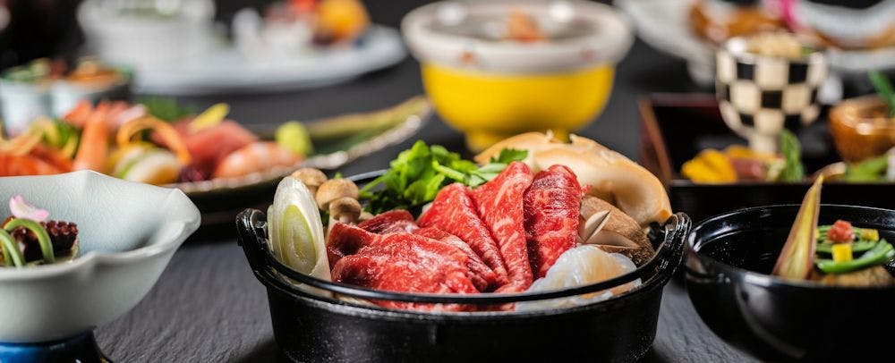 【อาหาร】ชุดอาหารไคเซกิพร้อมเนื้อโจชู - ตัวอย่างเมนูในวันหนึ่ง