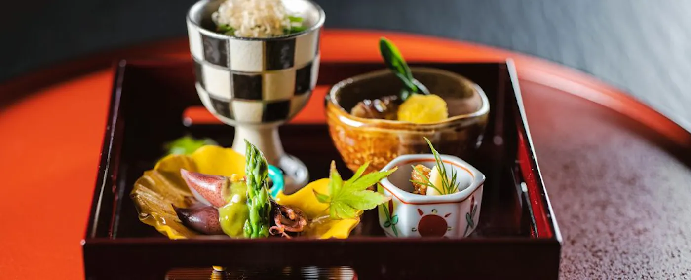 【อาหาร】ชุดอาหารไคเซกิพร้อมเนื้อโจชู - ตัวอย่างเมนูในวันหนึ่ง