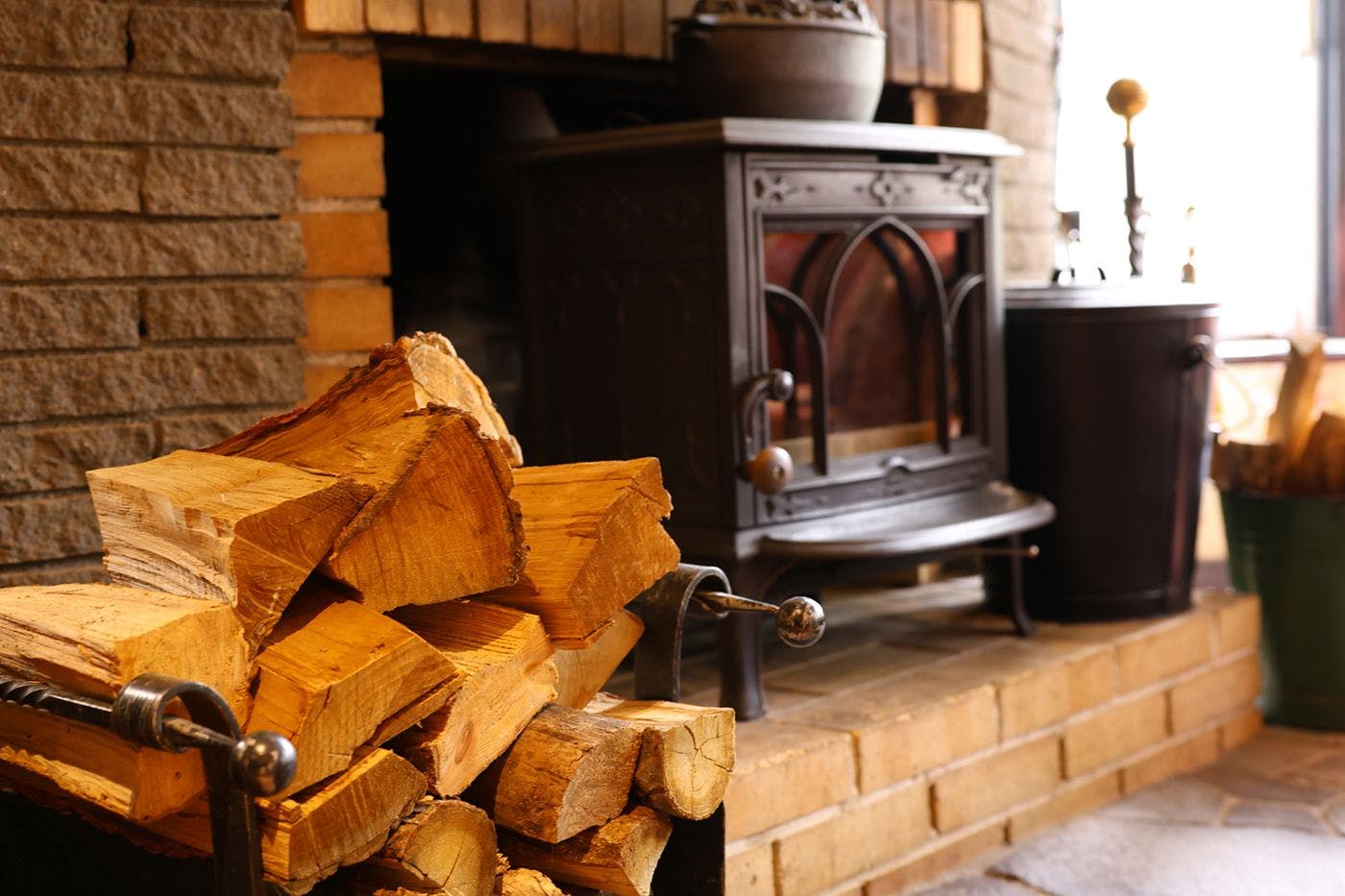 เตาผิงไม้ฟืน