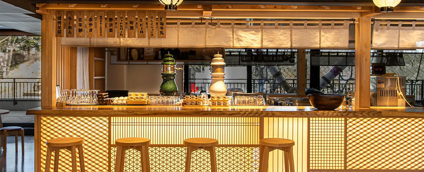 屋内型温泉街 しらかば仲見世