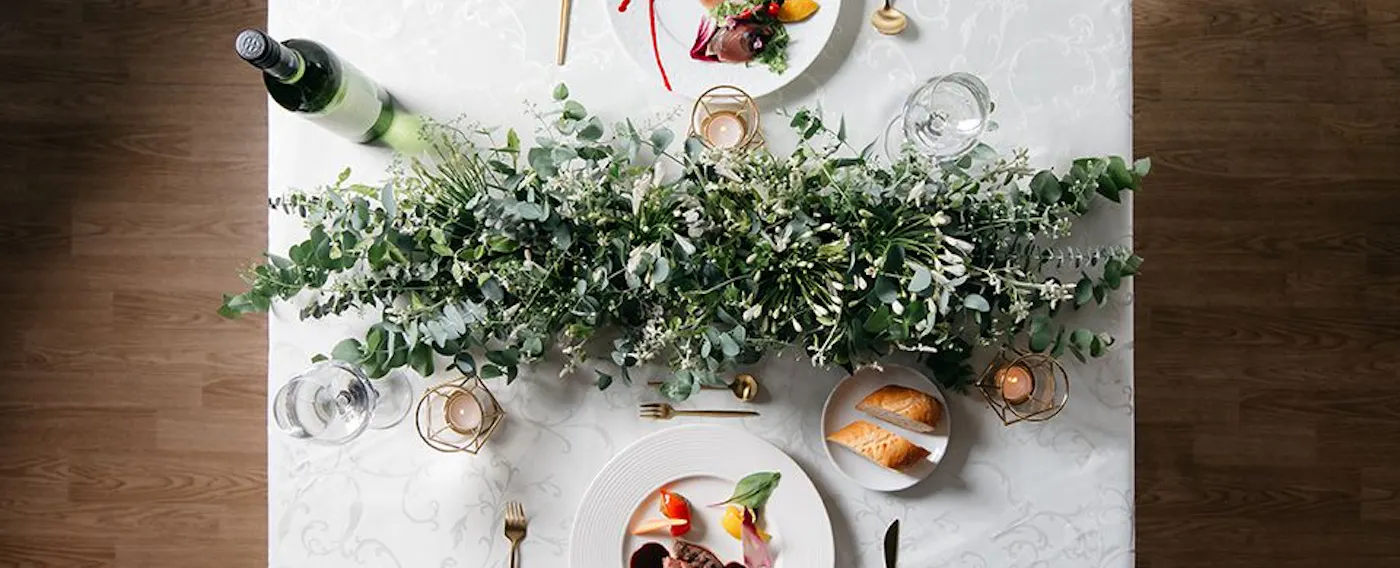 轻松享受法式晚餐