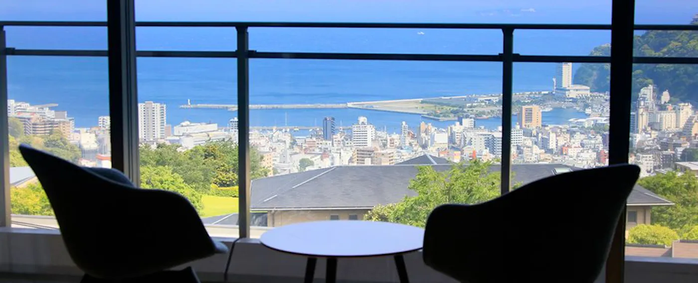 饱览热海的绝美全景