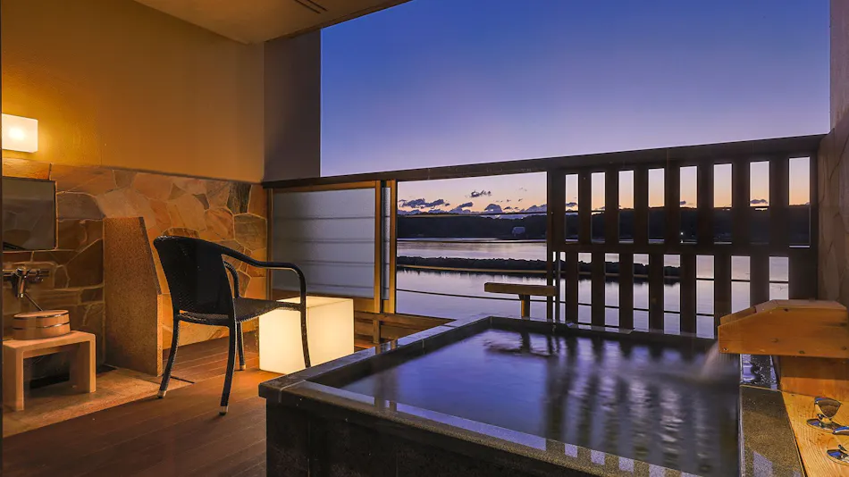 Accommodation with Open-Air Baths in Every Room Overlooking the Sea - Haifu