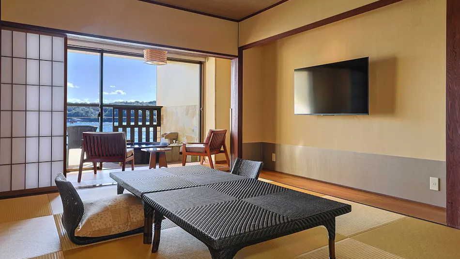 Accommodation with Open-Air Baths in Every Room Overlooking the Sea - Haifu
