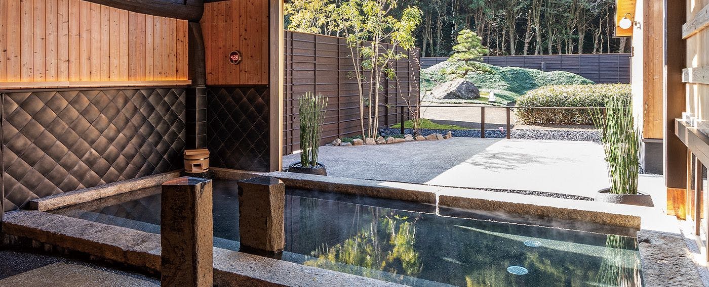 里山の風呂「ふきさらし湯」 美肌軟水の湯