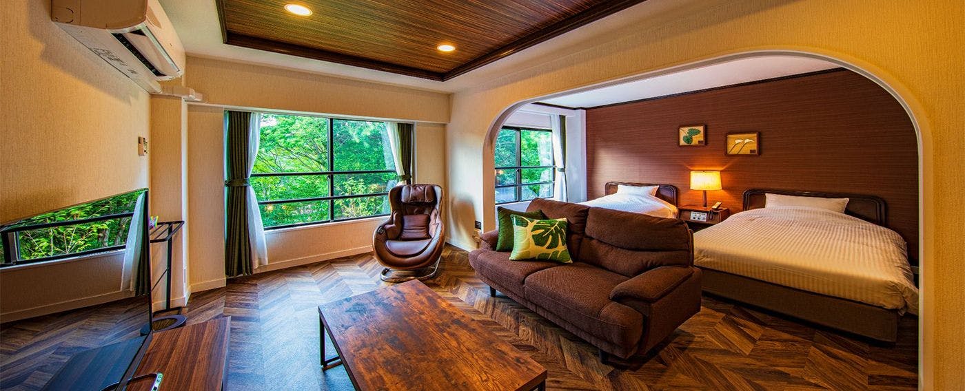 広い＆充実設備のお部屋