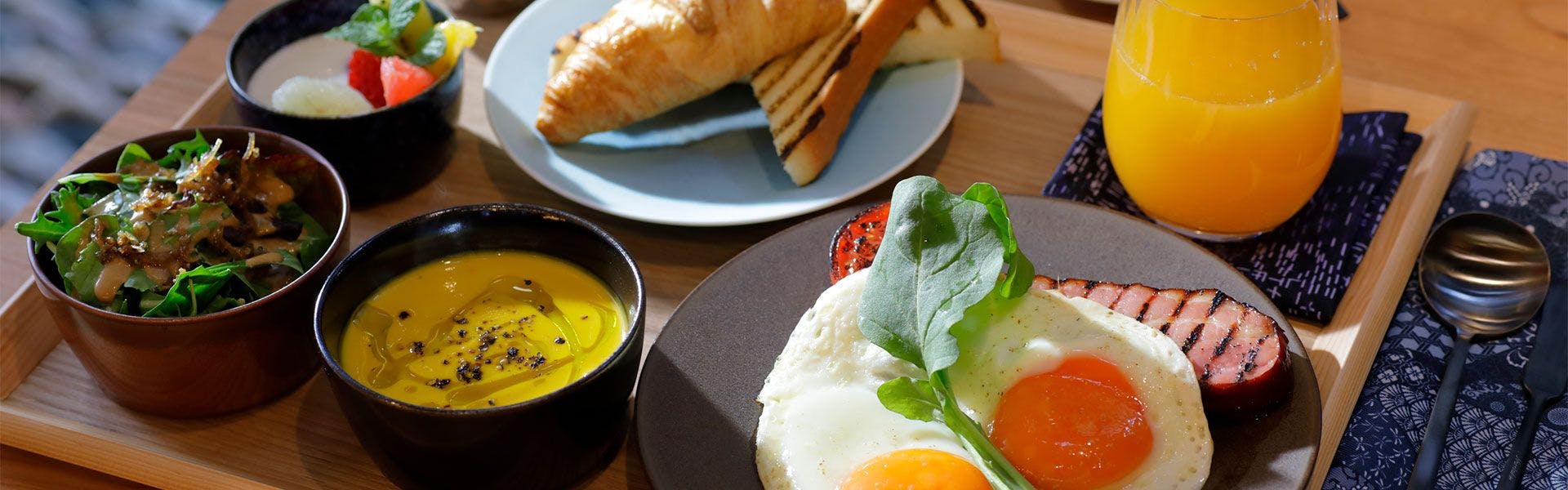 ตัวอย่างอาหารเช้า