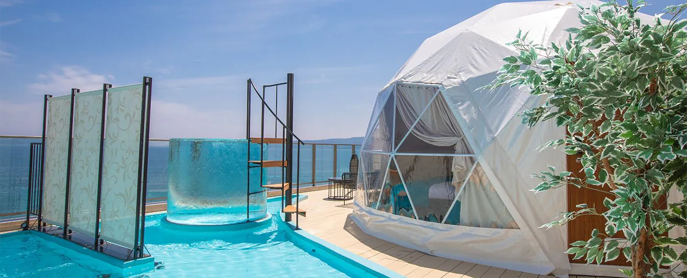 Sky Glamping - 星を掴める異空間