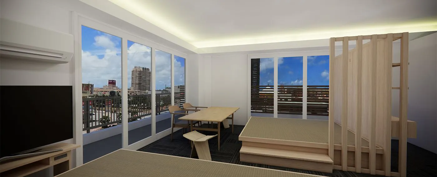 ห้องพักสไตล์ญี่ปุ่น ห้องสำหรับกลุ่ม