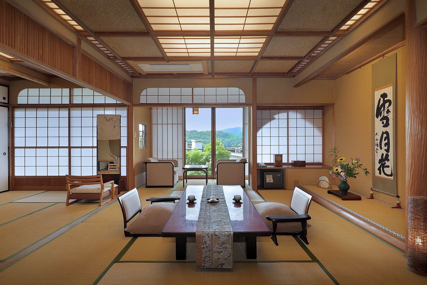 【น้ำพุร้อนคาเคะนากาชิ】บ้านพักสไตล์ซุกิยะ