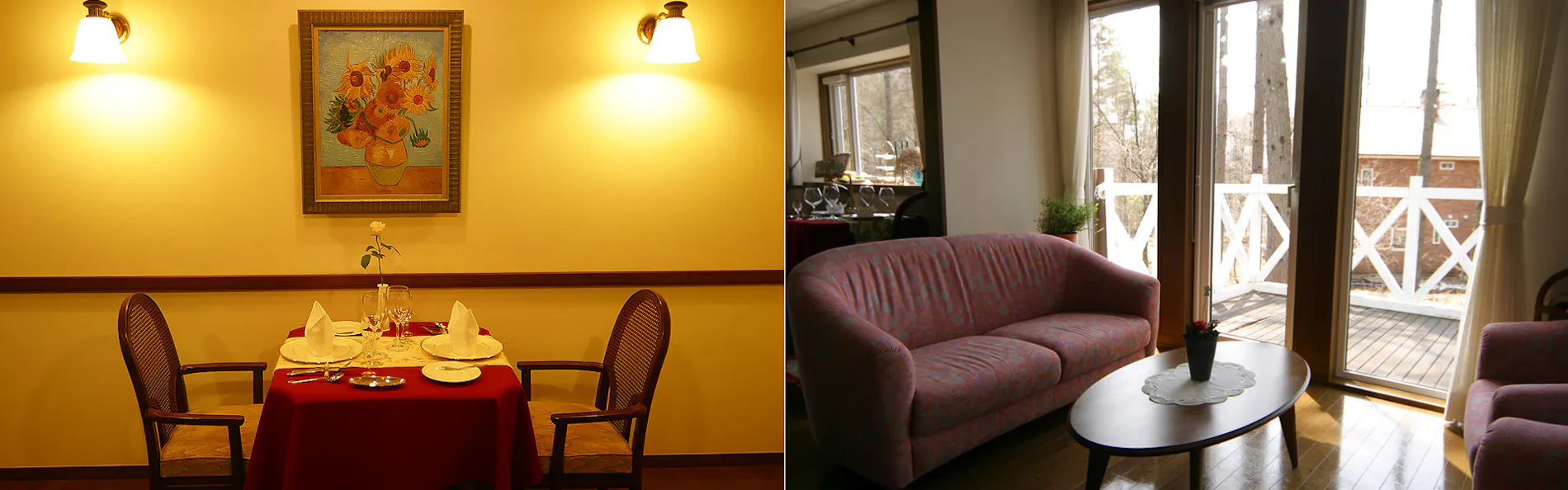 蓼科高原 オーベルジュ シャレーグリンデル