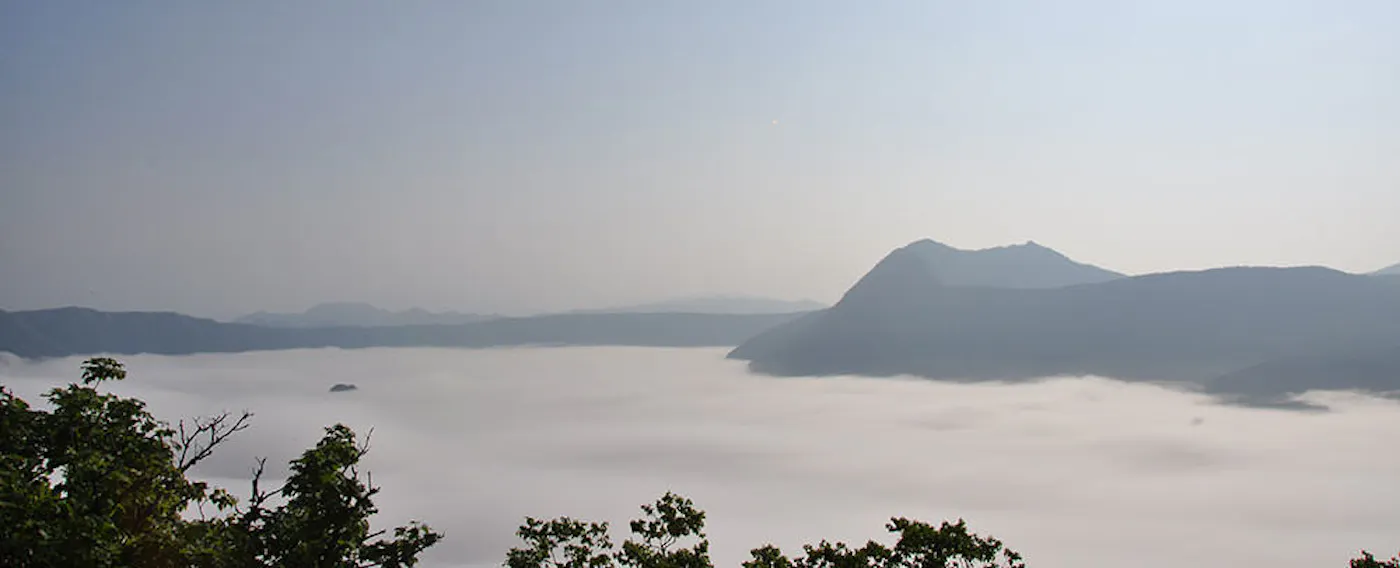 夏の間は雲海のシーズン