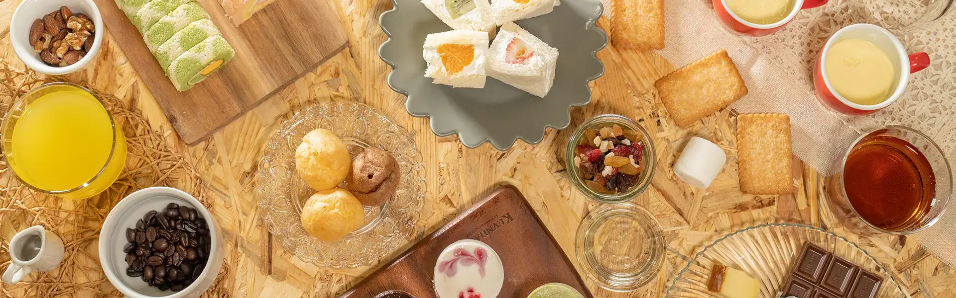 スイーツバイキング