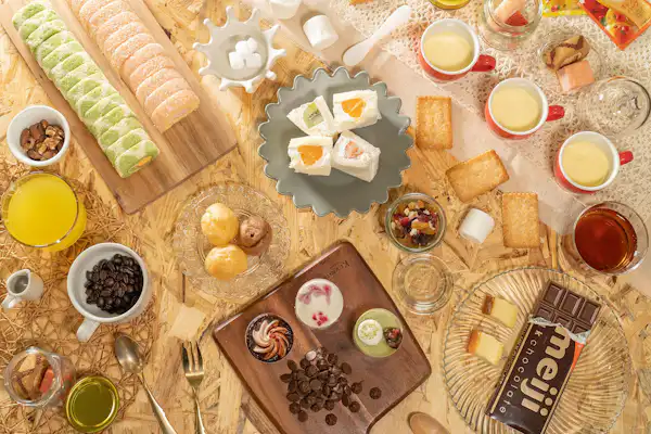 บุฟเฟ่ต์ขนมหวาน