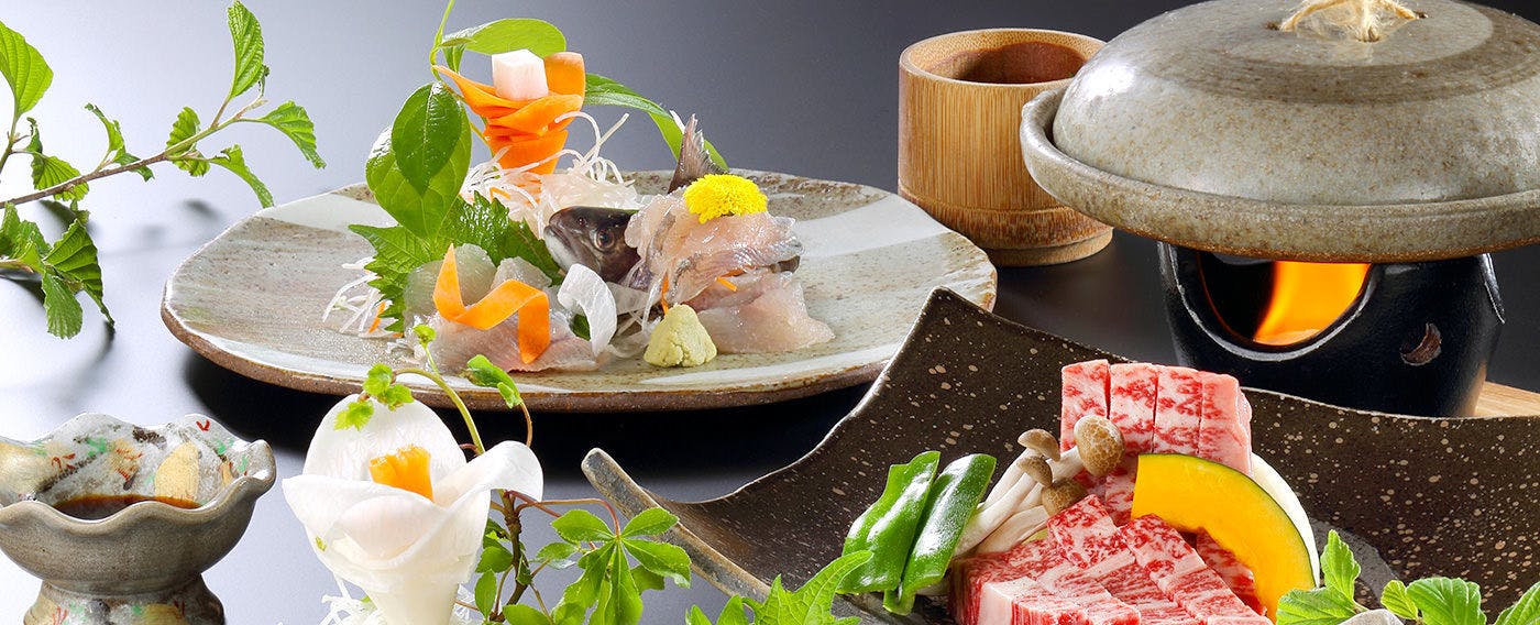 創作料理が自慢の宿　会津　喜多方　熱塩温泉　山形屋