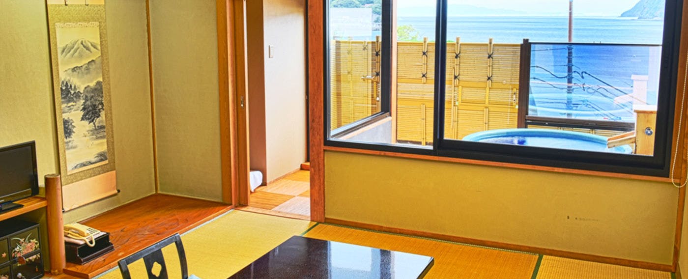 感動の海景色　新海花亭いずみ