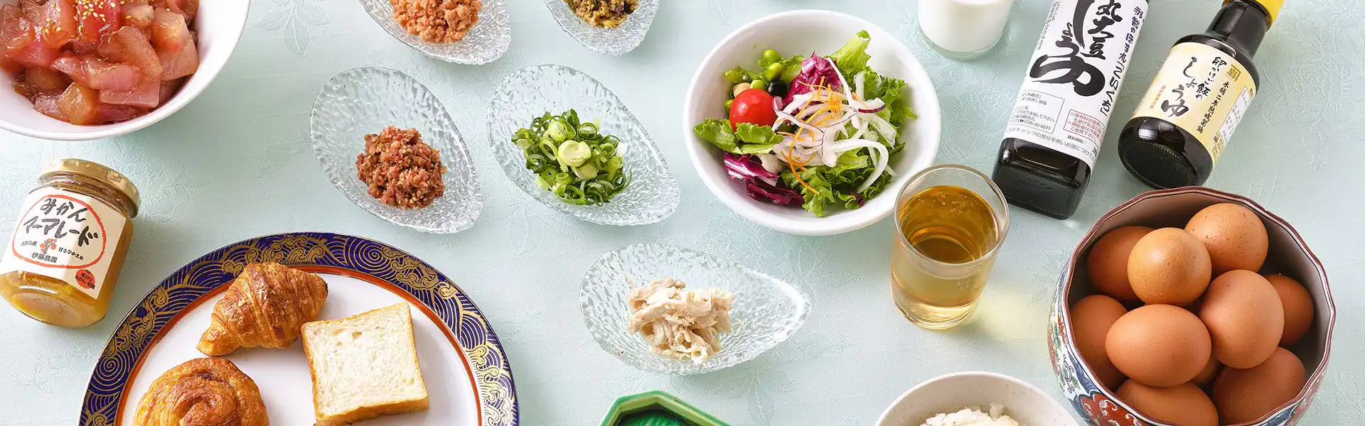 朝食バイキング