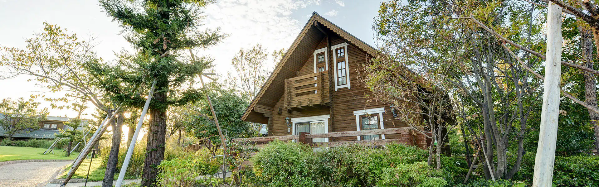 ログハウス外観