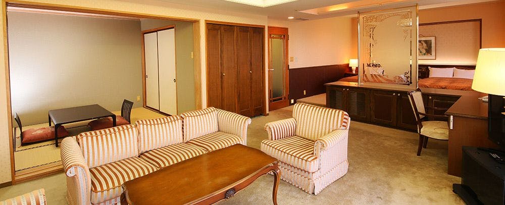 Suite dengan layanan penuh perhatian.