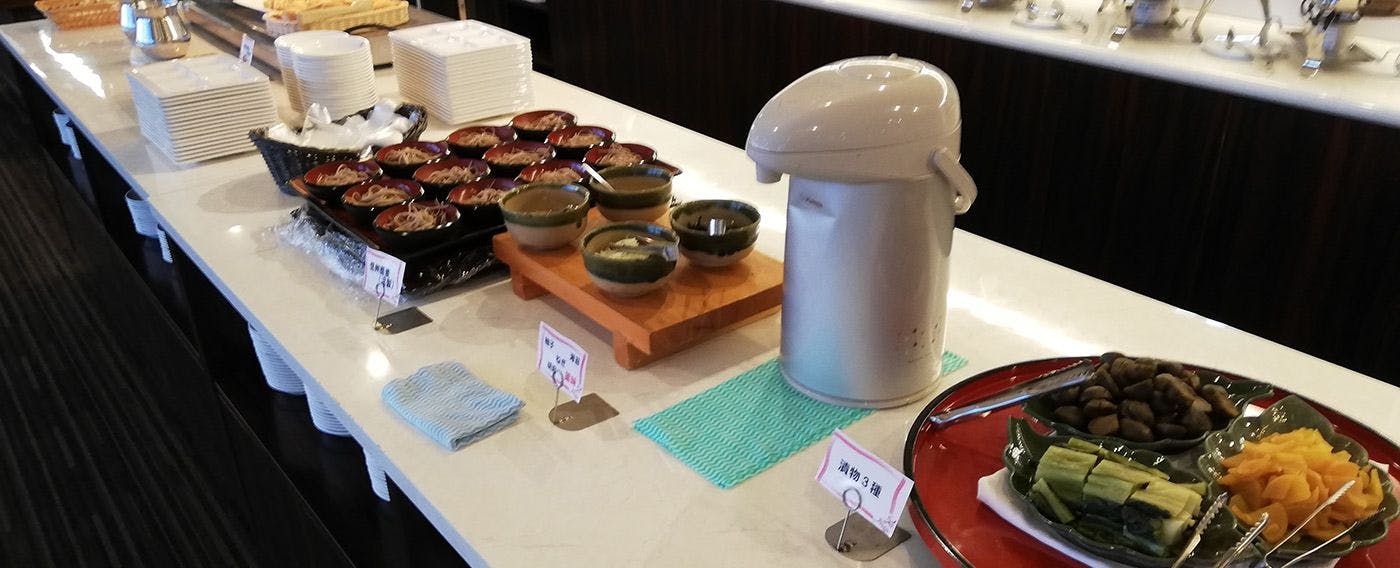 Menu bufet yang dipilih oleh ketua chef