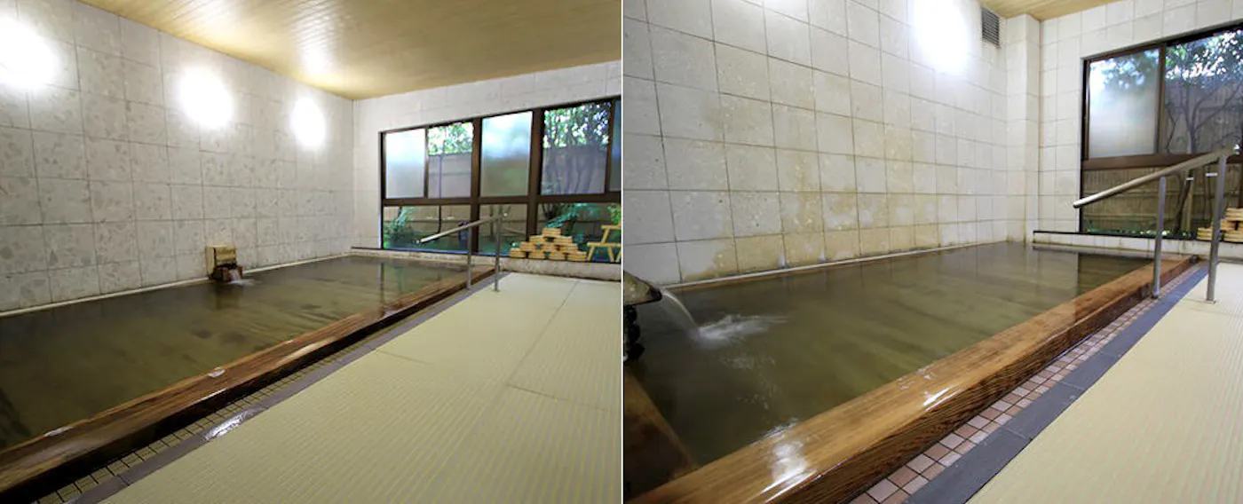 古代檜風呂の湯