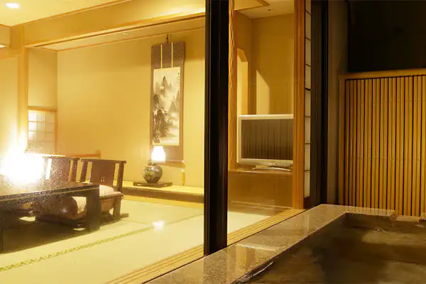 노천탕이 있는 객실