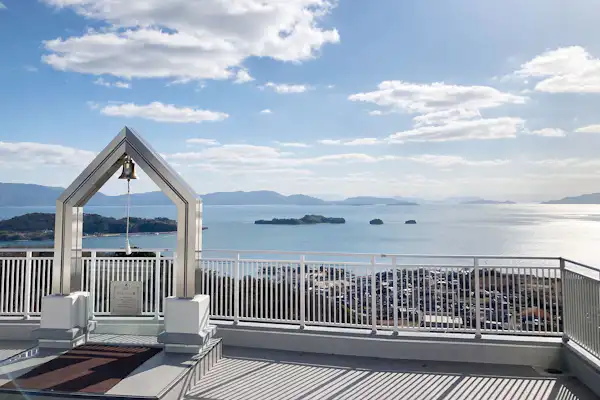 Pemandangan dari teras