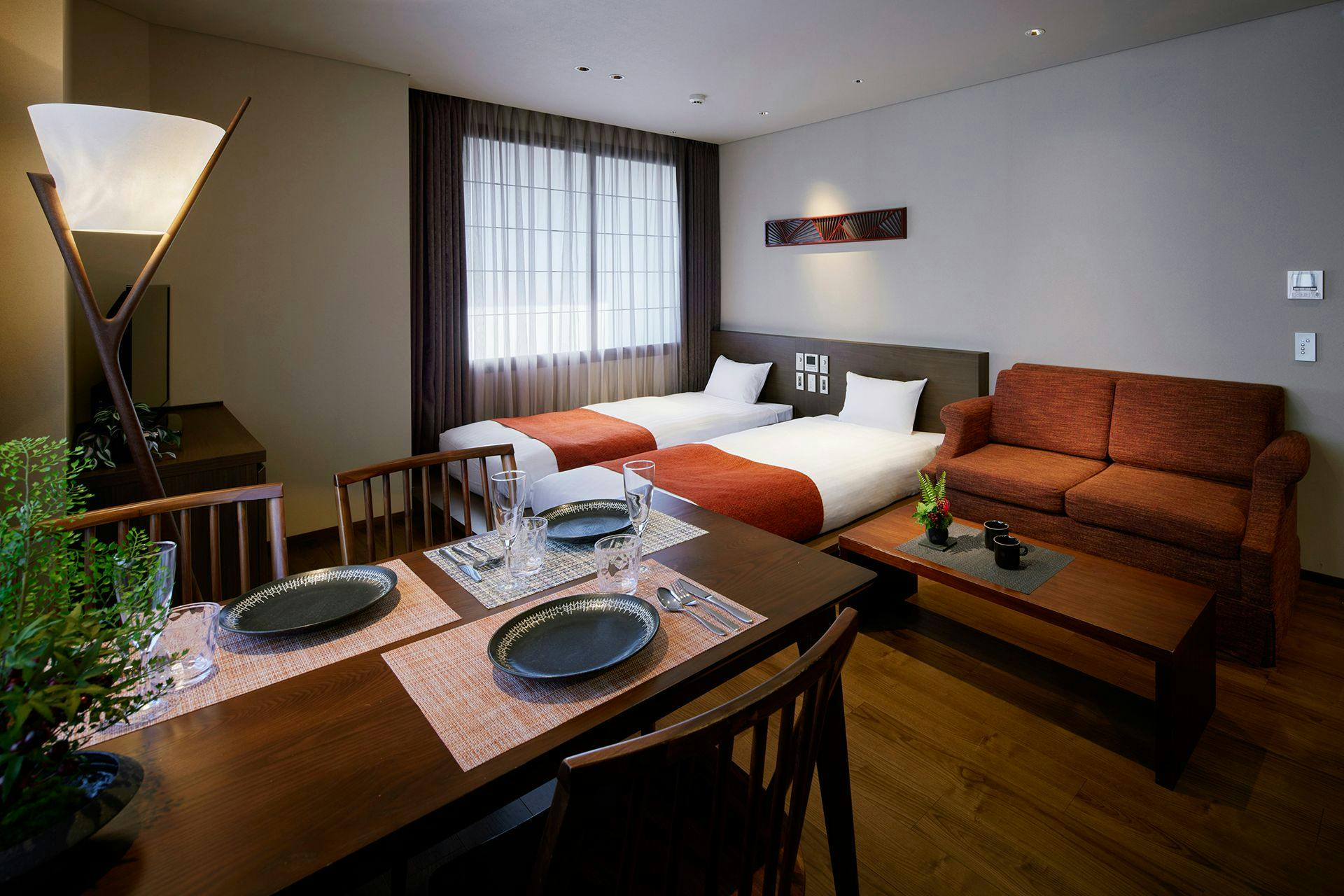 ตัวอย่างห้องพัก