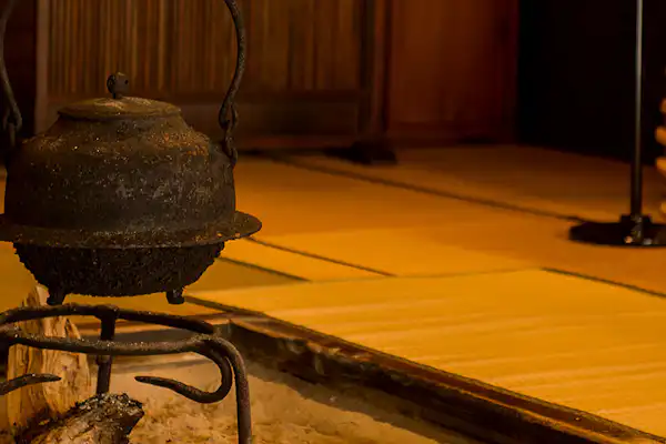 เตาผิงแบบดั้งเดิม